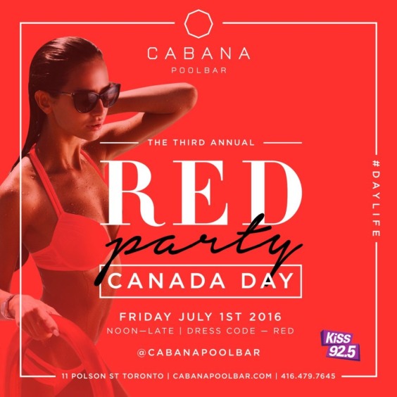 Canada Day Red Party